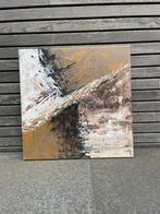 Abstract schilderij bruintinten Mk Art, Antiek en Kunst, Ophalen
