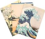Set van 3 Hokusai notitieboeken | GRATIS LEVERING