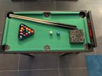 Mini pooltafel/voetbaltafel, Ophalen, Gebruikt