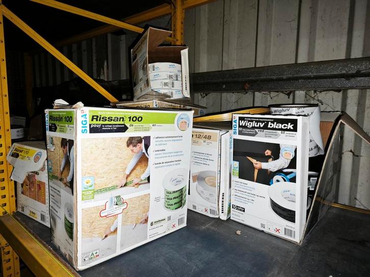 Rest partij Siga luchtdichte tapes, Doe-het-zelf en Bouw, Isolatie en Afdichting, Ophalen