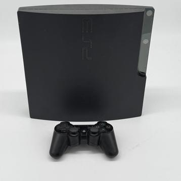 SONY Playstation 3 Slim | 320GB | Zwart | In goede staat beschikbaar voor biedingen