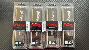 Kingston Fury Beast 4x8GB RAM-geheugen beschikbaar voor biedingen