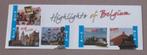 1 boekje B119 highlights of belgium, Frankeerzegel, Ophalen of Verzenden, Zonder stempel, Postfris