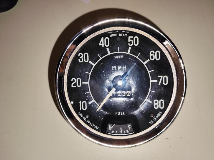 Nash Metropolitan Smiths teller, Auto-onderdelen, Dashboard en Schakelaars, Overige automerken, Gebruikt, Ophalen of Verzenden