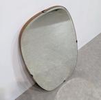 Vintage ovale spiegel, afgeschuind, Antiek en Kunst, Antiek | Spiegels, Ophalen of Verzenden