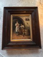 Schilderij duitse schilder  Gotthilf Fischer München  1893, Antiek en Kunst, Ophalen