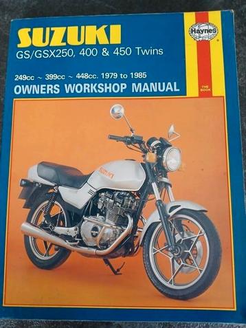 Werkplaatshandboek Suzuki gs/gsx 250 , 400, 450twins Haynes beschikbaar voor biedingen