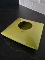 Groene vierkante vaas van WP design, Huis en Inrichting, Woonaccessoires | Vazen, Aardewerk of Porselein, Ophalen of Verzenden