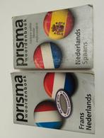 2 woorden boeken in Frans, Nederlands en Nederlands, Spaans, Boeken, Woordenboeken, Ophalen, Zo goed als nieuw, Frans