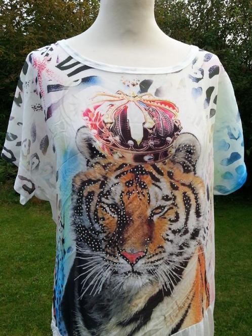 Wit shirt best sale met tijger