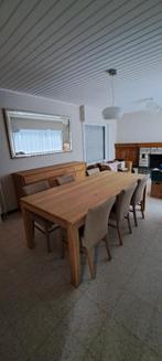 Eetkamer Kubus tafel + Modulo kast eik, Ophalen, Gebruikt
