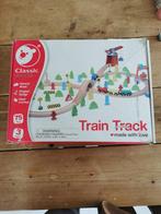 Classic World houten treinspoor, Ophalen, Gebruikt, Rij- of Hobbelspeelgoed