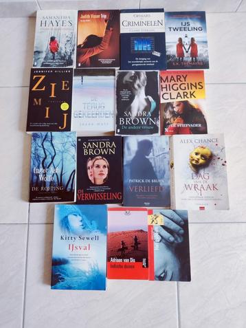 Pakket thrillers beschikbaar voor biedingen