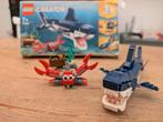 Lego Creator 3 en 1 Les créatures sous-marines 31088, Enlèvement ou Envoi, Utilisé, Ensemble complet, Lego