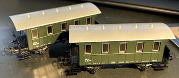 3107. 2 personenauto's van OBB H0 Märklin. beschikbaar voor biedingen