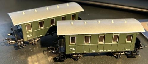 3107. 2 personenauto's van OBB H0 Märklin., Hobby en Vrije tijd, Modeltreinen | H0, Nieuw, Wagon, Märklin, Ophalen of Verzenden