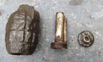 bodemvondst WW1 Mills nr 23 beschikbaar voor biedingen
