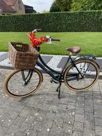 Vélo femme avec panier amovible en rotin, Comme neuf, Enlèvement, 56 cm ou plus, Cortina