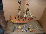 Groot piratenschip piratenboot met veel piraten playmobil, Kinderen en Baby's, Speelgoed | Playmobil, Ophalen of Verzenden, Gebruikt