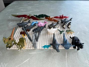 Lego dieren: dino - haaien - panter - piranha ... beschikbaar voor biedingen