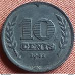 NEDERLAND : 10 CENT 1942 KM 173, Postzegels en Munten, Munten | Nederland, Koningin Wilhelmina, 10 cent, Ophalen of Verzenden