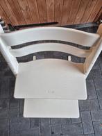 2x Triptrap stoel wit, samen 150, apart 80, Enlèvement, Utilisé, Chaise évolutive, Coulissant