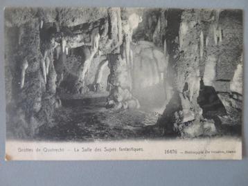quatuor, grottes, héliographie de Graeve, Gand, 1910, Envoi, Avant 1920, Affranchie, Flandre Orientale
