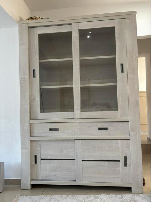 Vitrine armoire buffet., Maison & Meubles, Armoires | Buffets, Comme neuf, Enlèvement