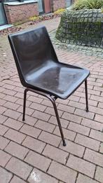 188 stapelbare school vintage kantine kuipstoelen stackchair, Huis en Inrichting, Ophalen of Verzenden, Zo goed als nieuw, Bruin