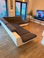 Grote zetel met uitschuifbare bank, Huis en Inrichting, Ophalen, Gebruikt