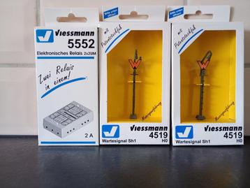 Viessmann Signaux d'attente et relais électronique 2x2 UM H0, Hobby & Loisirs créatifs, Autres marques, Utilisé, Courant continu ou Courant alternatif