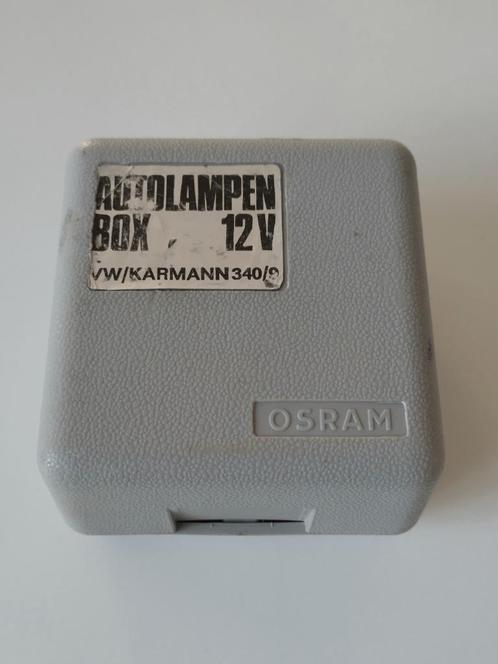 OSRAM Autolampen Box 12V, VW-Karmann 340/9, Auto-onderdelen, Overige Auto-onderdelen, Oldtimer onderdelen, Volkswagen, Nieuw, Ophalen of Verzenden