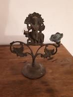 Antiek setje religieus, Antiek en Kunst, Ophalen of Verzenden, Koper of Brons