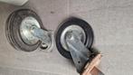 Zwenkwielen 200mm, Doe-het-zelf en Bouw, Ophalen, Zo goed als nieuw