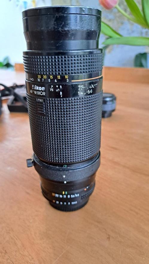 Nikon AF Nikkor 75-300mm f/4.5-5.6, Audio, Tv en Foto, Foto | Lenzen en Objectieven, Gebruikt, Telelens, Zoom, Ophalen