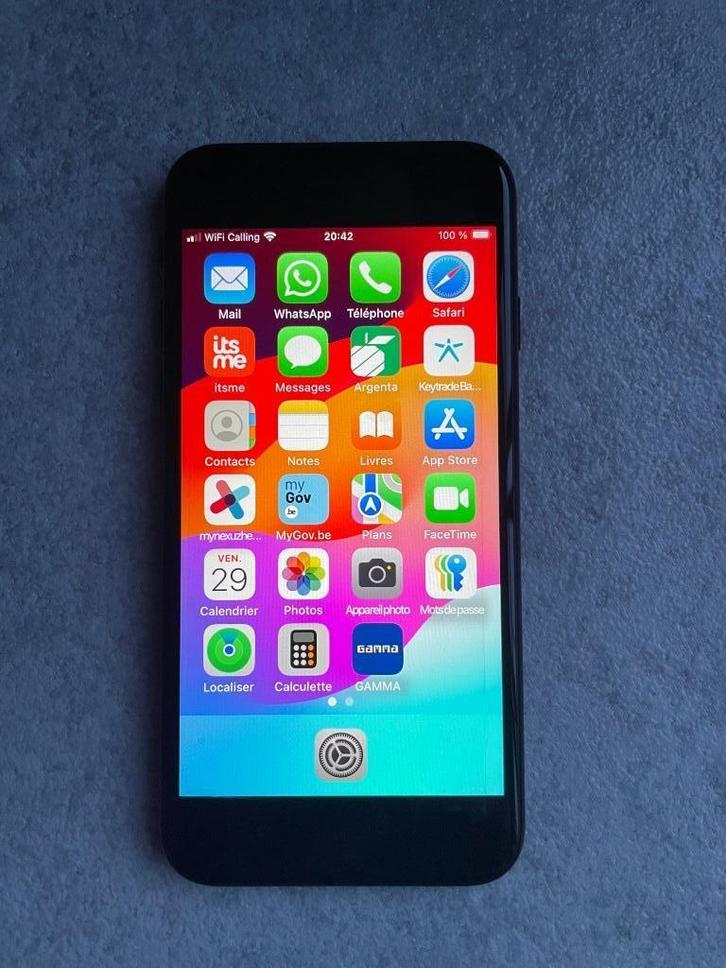 iPhone SE, Telecommunicatie, Mobiele telefoons | Apple iPhone, Refurbished, 64 GB, Zonder abonnement, Zonder simlock, iPhone SE (2020)