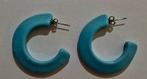 OORBELLEN, Overige materialen, Hangers, Blauw, Nieuw