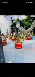 Kerst bear band op stoom met muziekdoos beren bewegen, Diversen, Kerst, Ophalen, Zo goed als nieuw