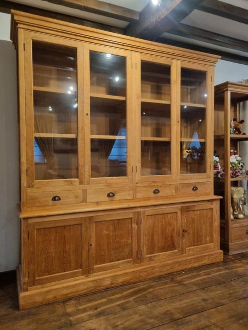 2 x Teak buffetkast/vitrinekast GRATIS LEVERING, Huis en Inrichting, Kasten | Buffetkasten, Zo goed als nieuw, Ophalen of Verzenden
