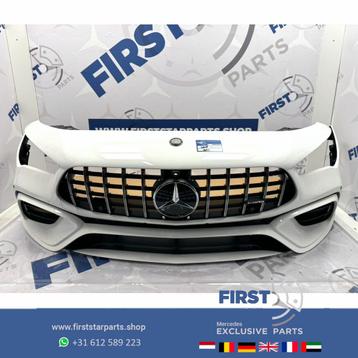 W118 C118 X118 CLA45 AMG VOORBUMPER ZWART  WIT GRIJS COMPLEE disponible aux enchères