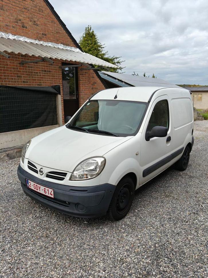 Nissan Kubistar (lichte vracht) 1.5 dCi, Auto's, Bestelwagens en Lichte vracht, Particulier, Radio, Schuifdeur, Trekhaak, Nissan