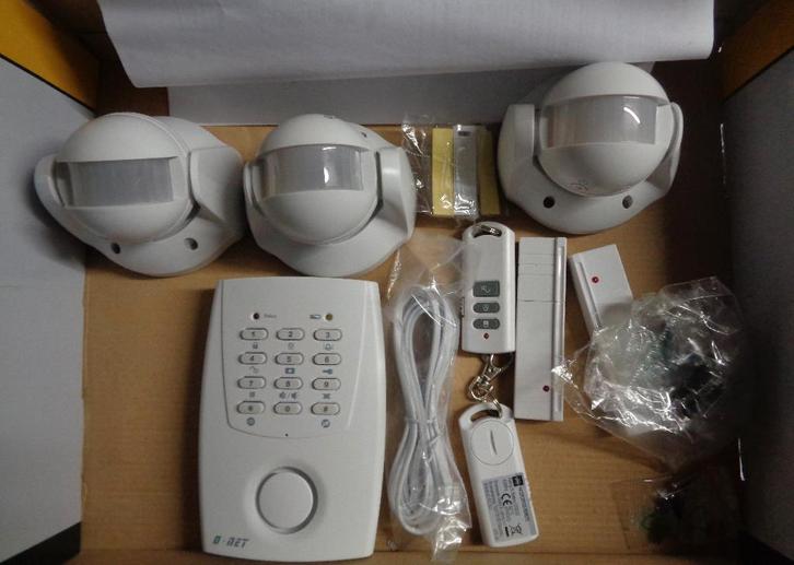 alarmsysteem, Doe-het-zelf en Bouw, Alarmsystemen, Zo goed als nieuw, Draadloos, Ophalen of Verzenden