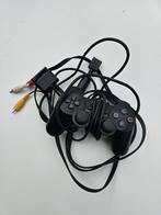 Playstation 2-controller + videokabel, Games en Spelcomputers, Spelcomputers | Sony Portables | Accessoires, Gebruikt, Ophalen