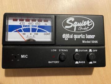Squier Digital Quartz Tuner beschikbaar voor biedingen