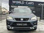 SEAT Ateca 2.0 CR TDI FR DSG FULL XENON PANO NAVI CUIR CLIM, Auto's, Te koop, Zilver of Grijs, Gebruikt, 1483 kg