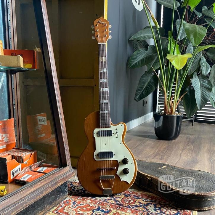 Kay K-142 Copper 1956, Muziek en Instrumenten, Snaarinstrumenten | Gitaren | Elektrisch, Gebruikt, Solid body, Overige merken