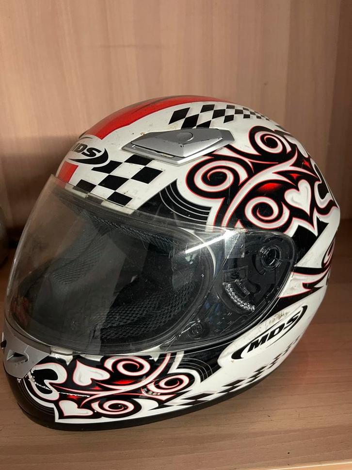 MDS motorhel - S ( zowel mannen als vrouwen), Motoren, Kleding | Motorhelmen, Heren, Integraalhelm, S, Tweedehands, Ophalen of Verzenden