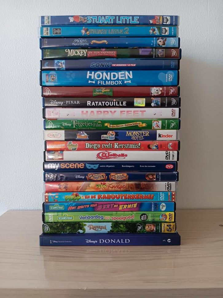 25 dvd's disney etc, Cd's en Dvd's, Dvd's | Tekenfilms en Animatie, Zo goed als nieuw, Ophalen of Verzenden