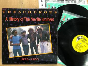 NEVILLE BROTHERS - Treacherous: A history (2LP; MINT)