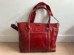 PIQUADRO Tas Schoudertas Aktetas Laptoptas ROOD, Handtassen en Accessoires, Tassen | Damestassen, Ophalen of Verzenden, Zo goed als nieuw